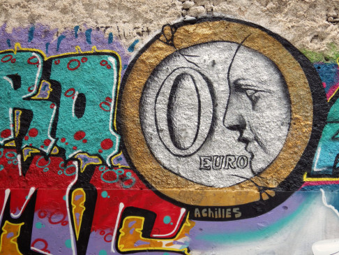 Murales di Achilles ad Atene (foto da flickr @aestheticsofcrisis)