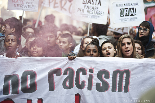 Studenti migranti contro il razzismo - Repertorio  © Michele Lapini