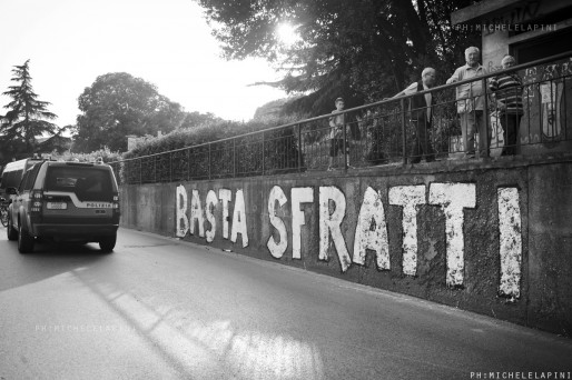 Basta sfratti - © Michele Lapini