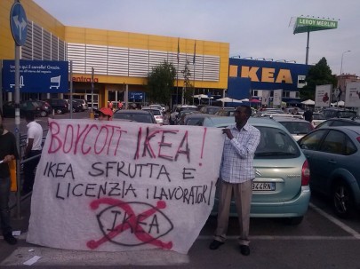 (Boycott Ikea - Foto Fb Social Log)
