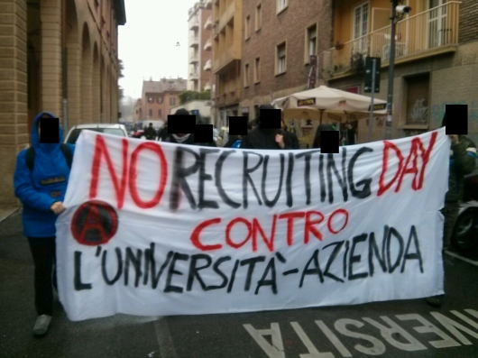 No recruiting day (foto Exarchia)