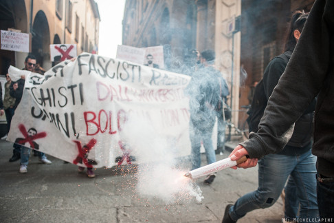 Corteo contro Salvini - © Michele Lapini