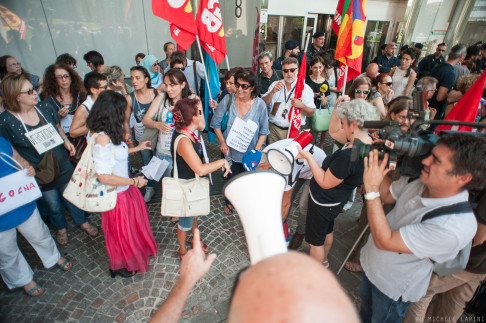 Protesta lavoratori Fiera - © Michele Lapini
