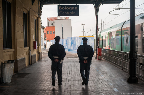 Polizia in Stazione Centrale - © Michele Lapini