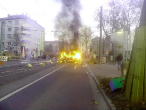 Blockupy Bce (foto @ceeri0 per Zic.it)