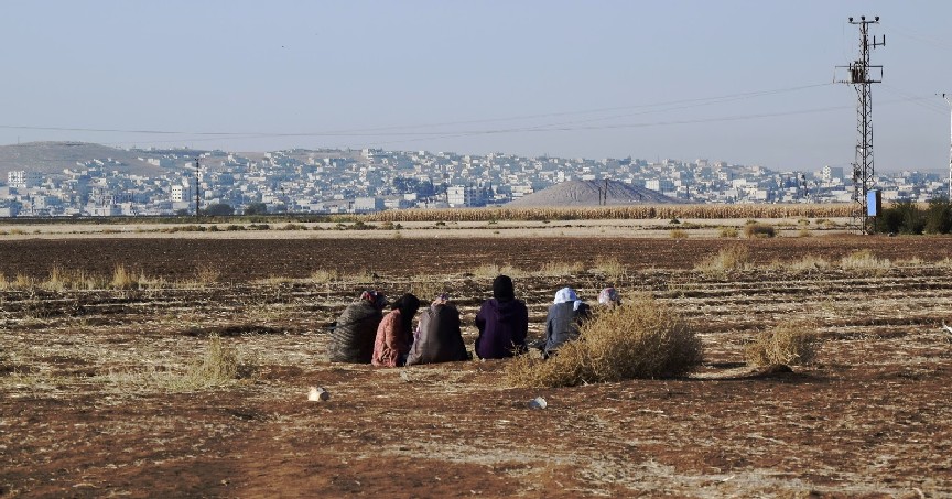 Guardando Kobane (foto Silvia Todeschini)